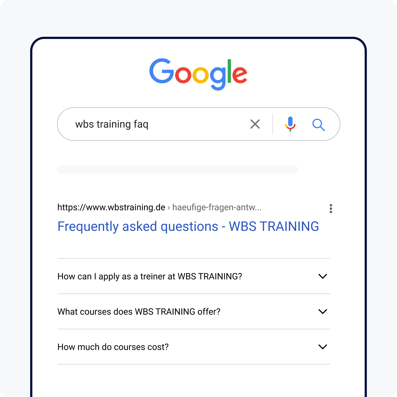 FAQ with SEO