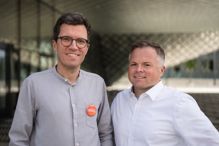 The founders of OMQ: Matthias Meisdrock and Sven Engelmann