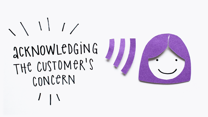 Validating their complaints let's the customers know they are being listend to. 1. tip for de-escalation: Acknowledging the customer's concern